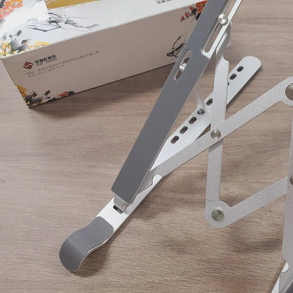 ORICO Foldable Laptop Stand Holder Riser Portable Adjustable Aluminum Notebook Stand Computer Stand 7 Angles for MacBook Tablets