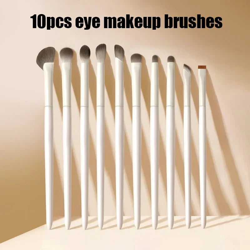 5/6/8/10pcs Makeup Brushes Set Professional Soft Eye Makeup Brushes Contouring Eyeshadow Eyeliner Eye Detail Brush Makeup Tools