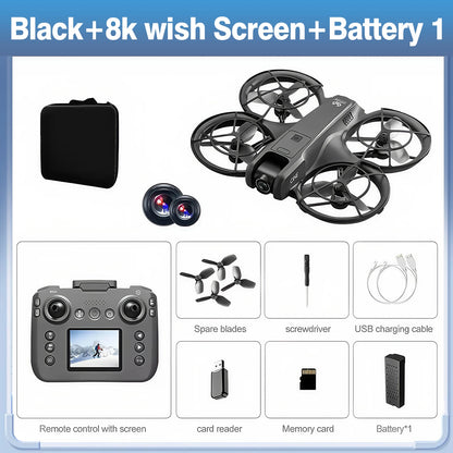 For Genuine V666 Drone Professional WIFI 5G Drone Obstacle Avoidance Brushless Altitude Headless Mode RC Quadcopter FPV Toys