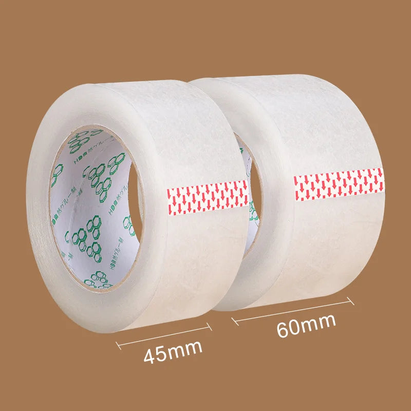 Transparent Sealing Tape White High Viscosity Packaging Express Logistics Workshop Home Strong Home Office