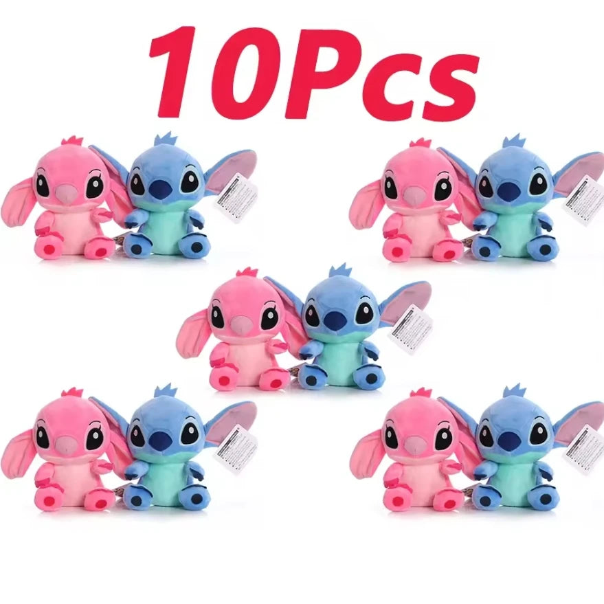 12cm 18cm 25cm Modelos de Peluches de Stitch Muñecos de Peluche de Dibujos Animados Juguetes de Peluche de Anime para Bebés Lindos Regalos de Cumpleaños para Niños