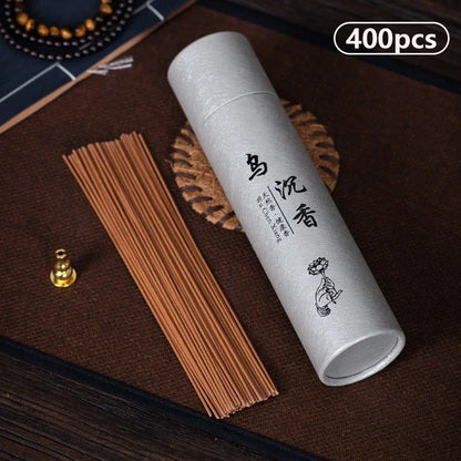 400Pcs, Natural Sandalwood Sticks Home Incense Sticks, Blessing Ceremony, Prayer, Buddha, Incense, Wormwood, Sandalwood, Agarwood