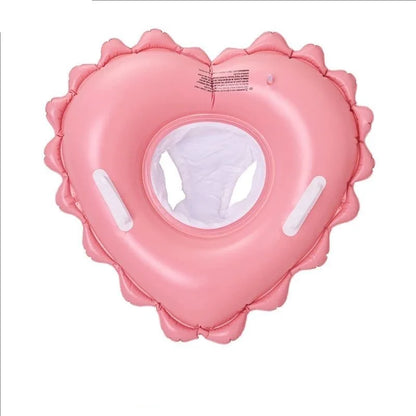Baby Swimming Float Inflatable Circle Baby Pool Float Ring with SunShade Baby Bathing Swimming Pool Toys for Babies 3-36 Months