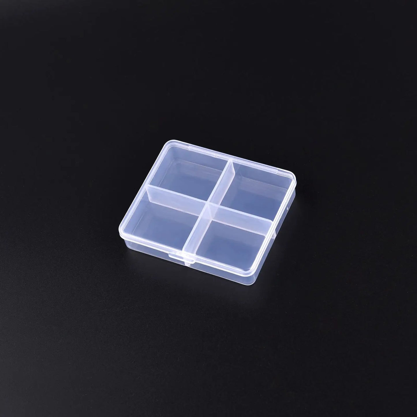 Plastic Transparent Storage Box Jewelry Beads Container Jewelry Tools Accessories Box Small Items Sundries Organizer Case