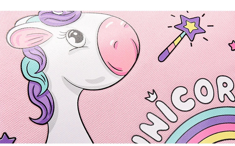 Cute Girls Unicorn Backpacks For Boys 1-3 Grade Cartoon Orthopedic Waterproof Backpack Kindergarten School Bag Mochila Escolar