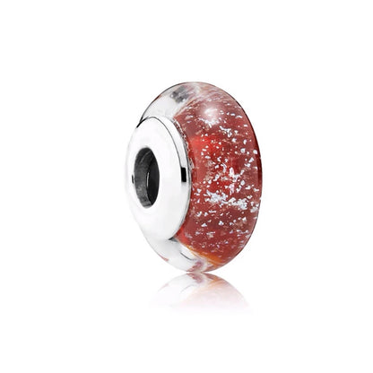 Hot New Color Murano Glass Series Charm Beads Fit Original European Silver Bracelet Necklace DIY Women Fashion Jewelry Gift 2026