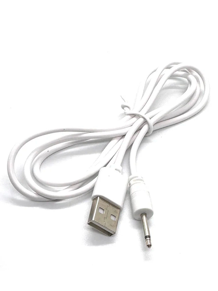 Universal 16mm USB Vibrator Charging Cable Cord DC 2.5 Charger for Rechargeable Toys Massagers Accessories Power Supply