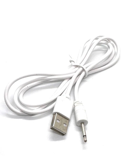 Universal 16mm USB Vibrator Charging Cable Cord DC 2.5 Charger for Rechargeable Toys Massagers Accessories Power Supply
