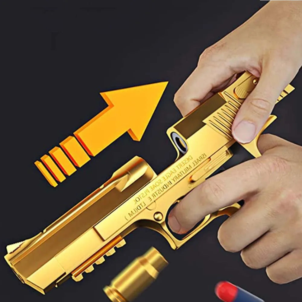 Desert Eagle Toy Guns For Kids Boys Shell Ejecting Pistol Blaster Gun Birthday Gifts Dropshipping Australia