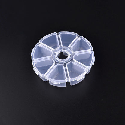 Plastic Transparent Storage Box Jewelry Beads Container Jewelry Tools Accessories Box Small Items Sundries Organizer Case