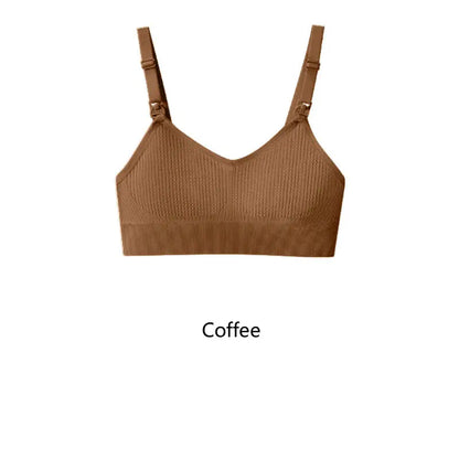 Women's Breastfeeding Underwear: Comfortable, Wire-free, Anti-Sagging, and Gathering Breastfeeding Bra