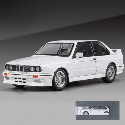 1:24 M3 E30 IM Alloy Miniature Car, Diecast Metal Model Collection Hobbies, Birthday Present With Friend Decoration Classic Car GT