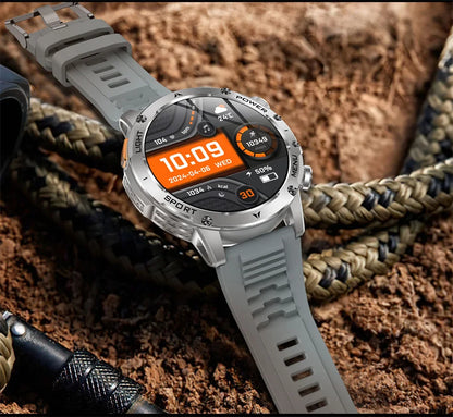 T-Rex 3 Military Grade 1000mAh Battery Smart Watch IP68 Waterproof GPS Bluetooth call AMOLED HD Men Sports 2025 New Smartwatch