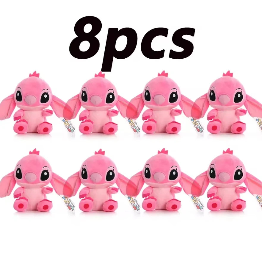 12cm 18cm 25cm Modelos de Peluches de Stitch Muñecos de Peluche de Dibujos Animados Juguetes de Peluche de Anime para Bebés Lindos Regalos de Cumpleaños para Niños