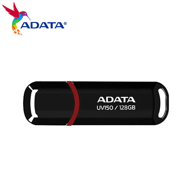 ADATA UV150 USB3.2 High-speed Flash Drive Plug And Play Easy Portable USB Flash Drive Black 256GB 128GB 64GB 32GB