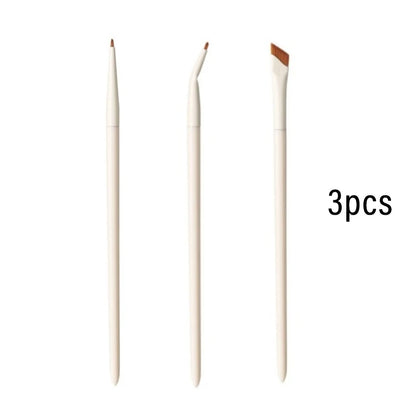 1/3/7/9pcs White Upgrade Blade Eyeliner Brush Eye Makeup Brushes Set Ultra Thin Fine Angle Flat Eyebrow Precise Detail Brush