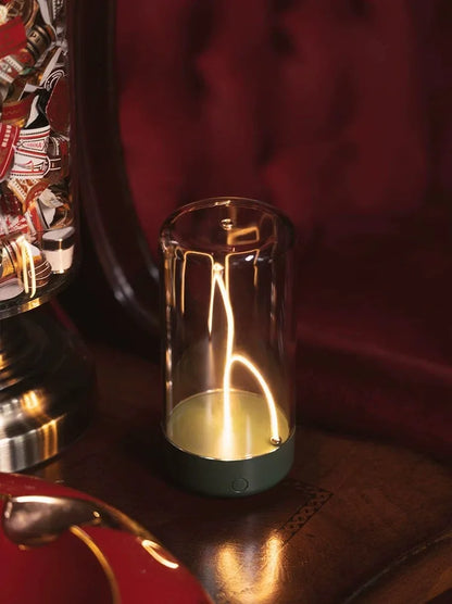 Portable quantum wire ambient magnetic light, Type-C charging, eye protection function, bedroom, study, camping, Christmas gift