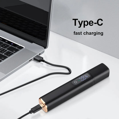 Electric Nose Hair Trimmer For Men Women, High Speed Motor Hair Remover, Lips Eyebrows Razor R Type Cutter Head Trimmer for Nose