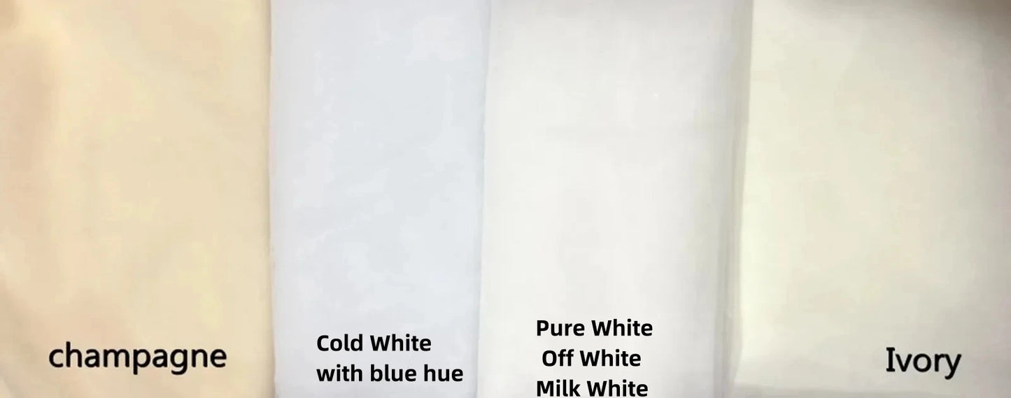 Pearls White Ivory Long Bridal Veil With Comb 1 Layer, Cathedral Wedding Veil with Pearls, Velos de Noiva, Crystal Beads, 75-300cm