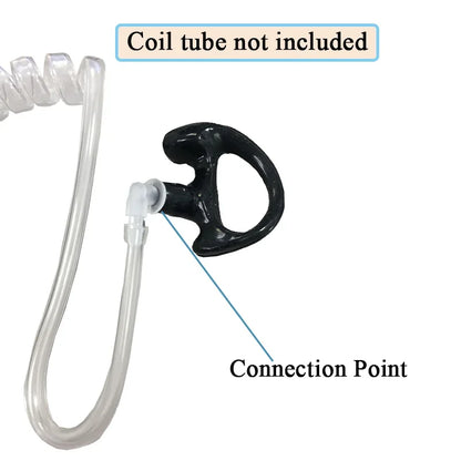 3-Pair Ear Mold Earbud Replacement Soft Silicone Earmould Earplug S/M/L Size for Walkie Talkie Radio Acoustic Earpieces Headsets