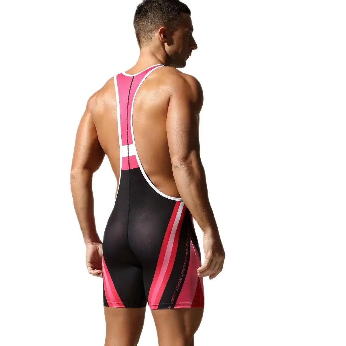 Men's Seamless Body Shaping Bodysuit, Sexy One-Piece Gym Vest, Rompers, Comfortable Home Jumpsuit