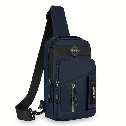 New Men Shoulder Bags Chest Bag Multifunctional Crossbody Bags Travel Sling Bag