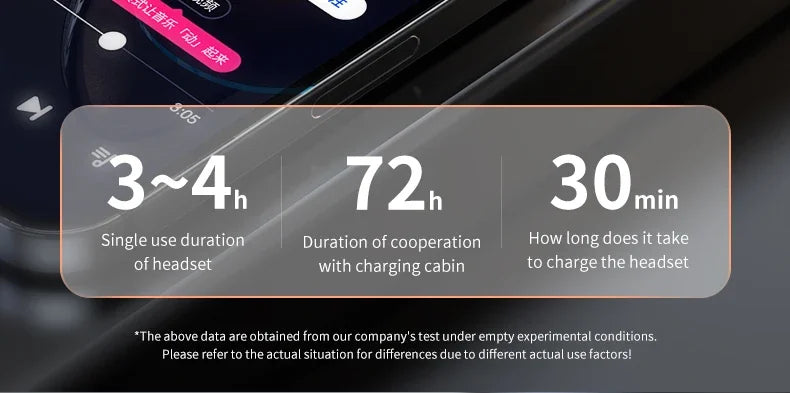 Sleep Wireless Earphone TWS Bluetooth 5.3 Headphones Hidden Earbuds IPX5 Waterproof Noise Reduction Sports Headset