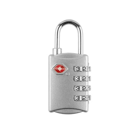 High Security TSA Customs Lock Overseas Customs Clearance Trolley Luggage Suitcase Backpack Password Padlock with Steel Cable