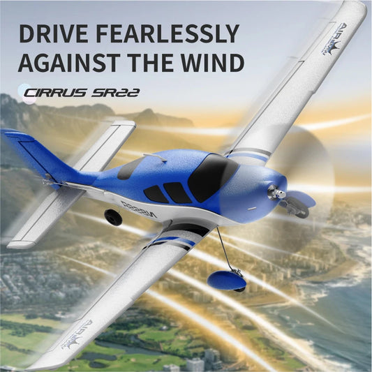 Stunt RC Glider Plane, 4CH 2.4G Remote Control, Brushless Aircraft EPP Foam Fixed Wing Airplane Model Toys for Children, QIDI580