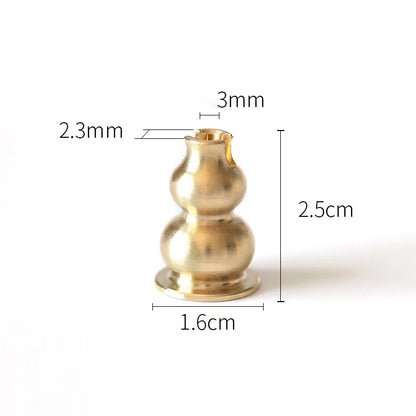 2 in 1 Alloy Incense Burner, Metal sandalwood Incense Sticks Holder, Buddhism Zen Lotus Sticks Incense Censer, Nasturtium Ashtray