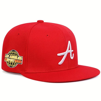 Unisex Gothic Letter Embroidery Hip-hop Hats Outdoor Adjustable Casual Baseball Caps Sunscreen Hat Sports Golf Cap