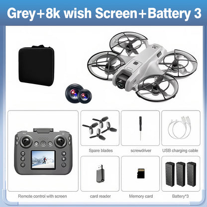 For Genuine V666 Drone Professional WIFI 5G Drone Obstacle Avoidance Brushless Altitude Headless Mode RC Quadcopter FPV Toys