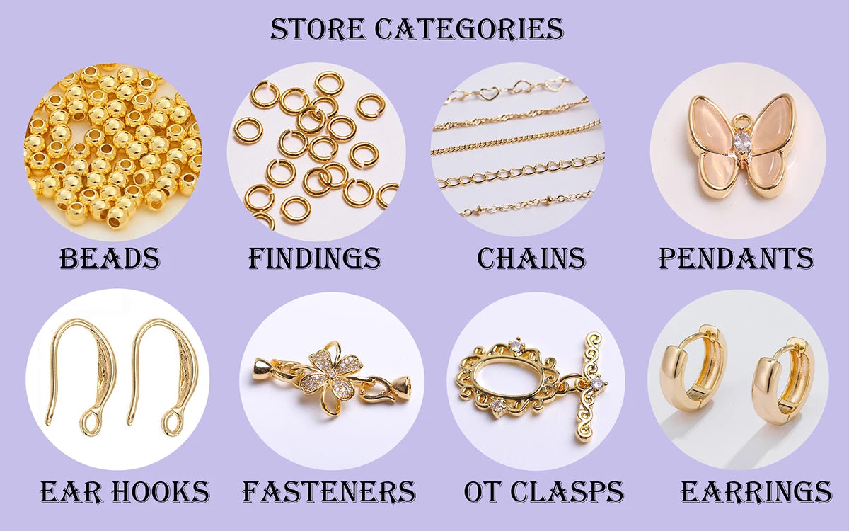 1/3/5Pcs/lot, 18K Gold Plated Round Extension Chain For Jewelry Making, Brass Extended Tail Chain, DIY Necklace Accessories