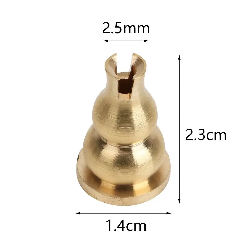 Brass Incense Burner Holder For Incense, Stick Coil Bottle Gourd Shaped Copper Incense Holder, Copper Censer