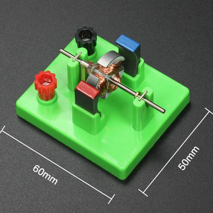 DIY DC Electric Motor Model Physics Experiment Aids Educational Students Toy