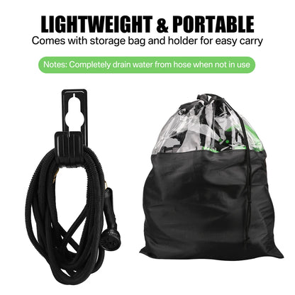 Garden Water Hose Expandable Double Metal Connector High Pressure PVC Reel Magic Water Pipes for Garden Farm Irrigation Car Wash
