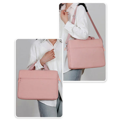 Laptop Sleeve Bag, 14 15.6 Inch Notebook Case For Macbook Air Pro Tablet, Waterproof Portable Travel Carrying Bag, Computer Handbag