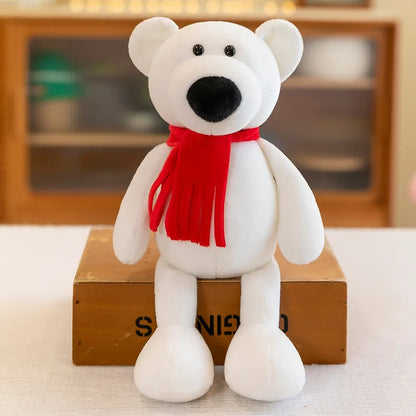 Stuffed Plush Animal Toys Soft Dolls Jungle Lion Elephant Tiger Dog Fox Monkey Deer Children Gift Kawaii Baby Kids Hobby Toys