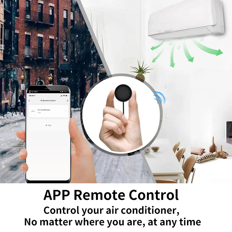 Tuya WiFi IR Remote For Smart Home Automation SmartLife APP Remote Control Universal infraredWork with Alexa SmartThings