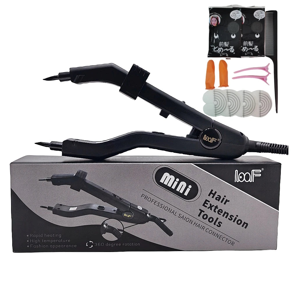 L609 A/B /C Adjustable Extension Tongs 1 Pcs Fusion Iron Hair Connectors Keratin Bonding Keratin Welding Machine Hair Salon Tool
