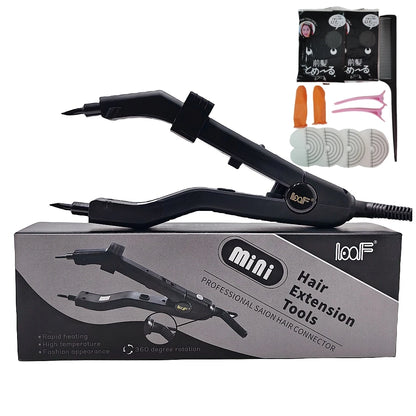L609 A/B /C Adjustable Extension Tongs 1 Pcs Fusion Iron Hair Connectors Keratin Bonding Keratin Welding Machine Hair Salon Tool