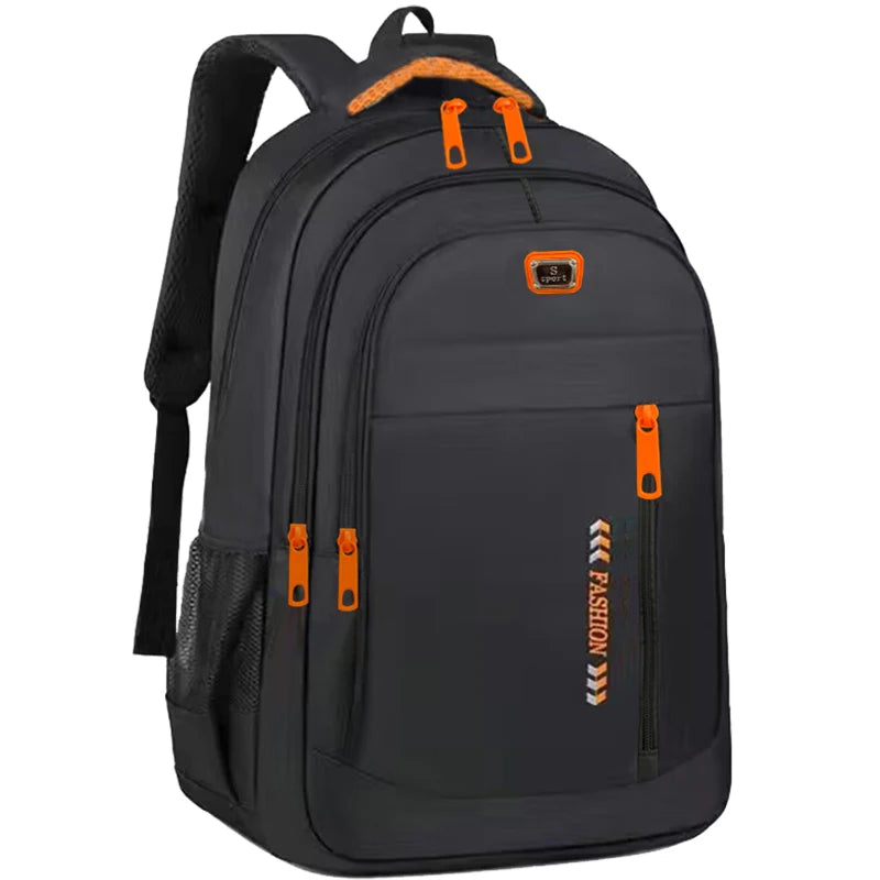 Ladies' backpack, female Korean version, trendy large capacity, high school, middle school, student backpack, travel bag, computer