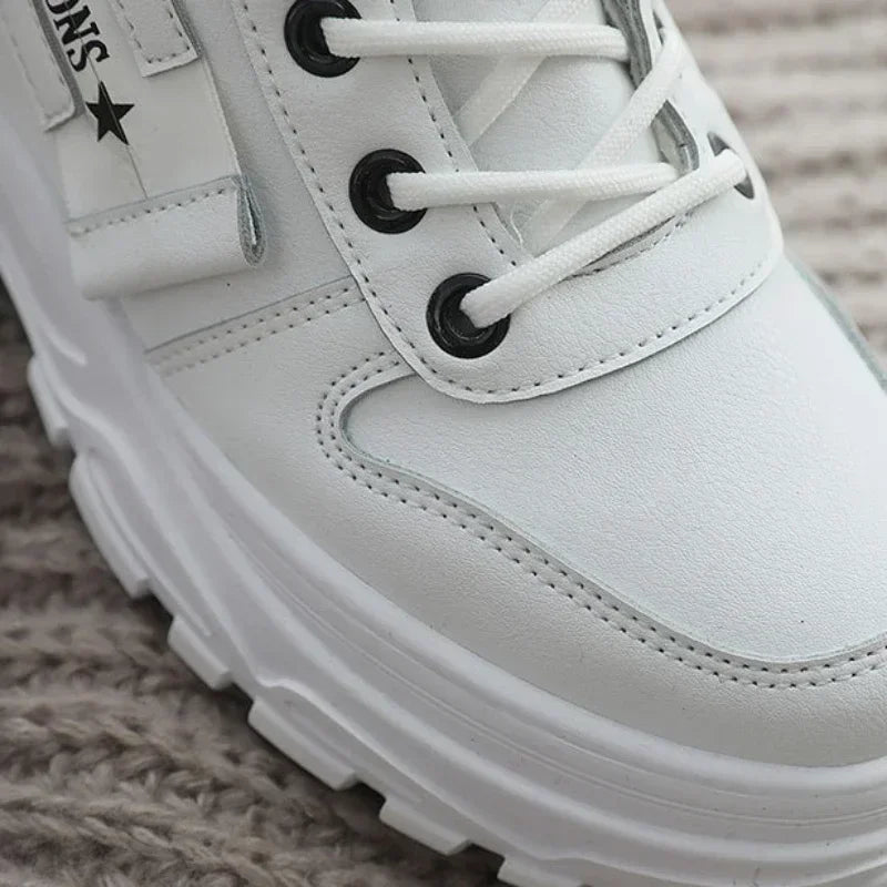Winter Snow Boots for Women Casual High-top Shoes Warm Women's Sneakers Platform Ankle Boots Plus Size 45 Zapatillas De Mujer New