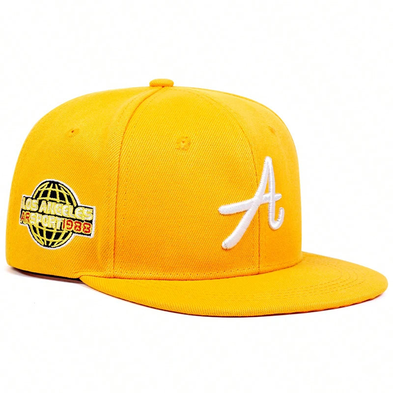 Unisex Gothic Letter Embroidery Hip-hop Hats Outdoor Adjustable Casual Baseball Caps Sunscreen Hat Sports Golf Cap