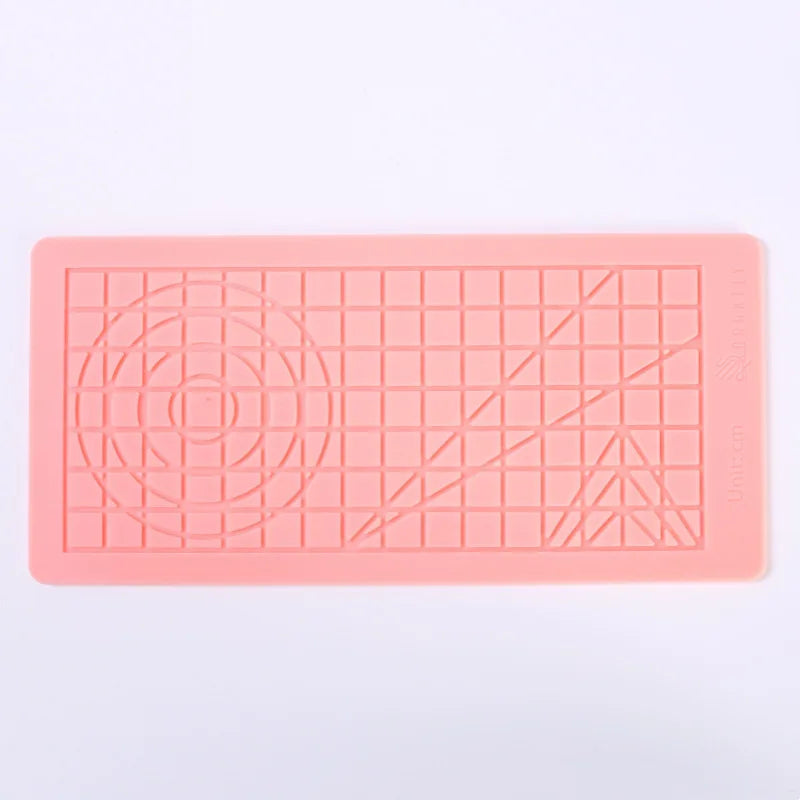 3D Printing Pen Silicone Design Mat with 2 Finger Protectors Template Drawing Tools Silicone Pad Drawing Tools for Kids Adults