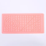 3D Printing Pen Silicone Design Mat with 2 Finger Protectors Template Drawing Tools Silicone Pad Drawing Tools for Kids Adults