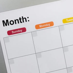 Magnetic Calendar For Fridge Monthly Weekly Planner Calendar Table Dry Erase Whiteboard Fridge Sticker Message Board Menu