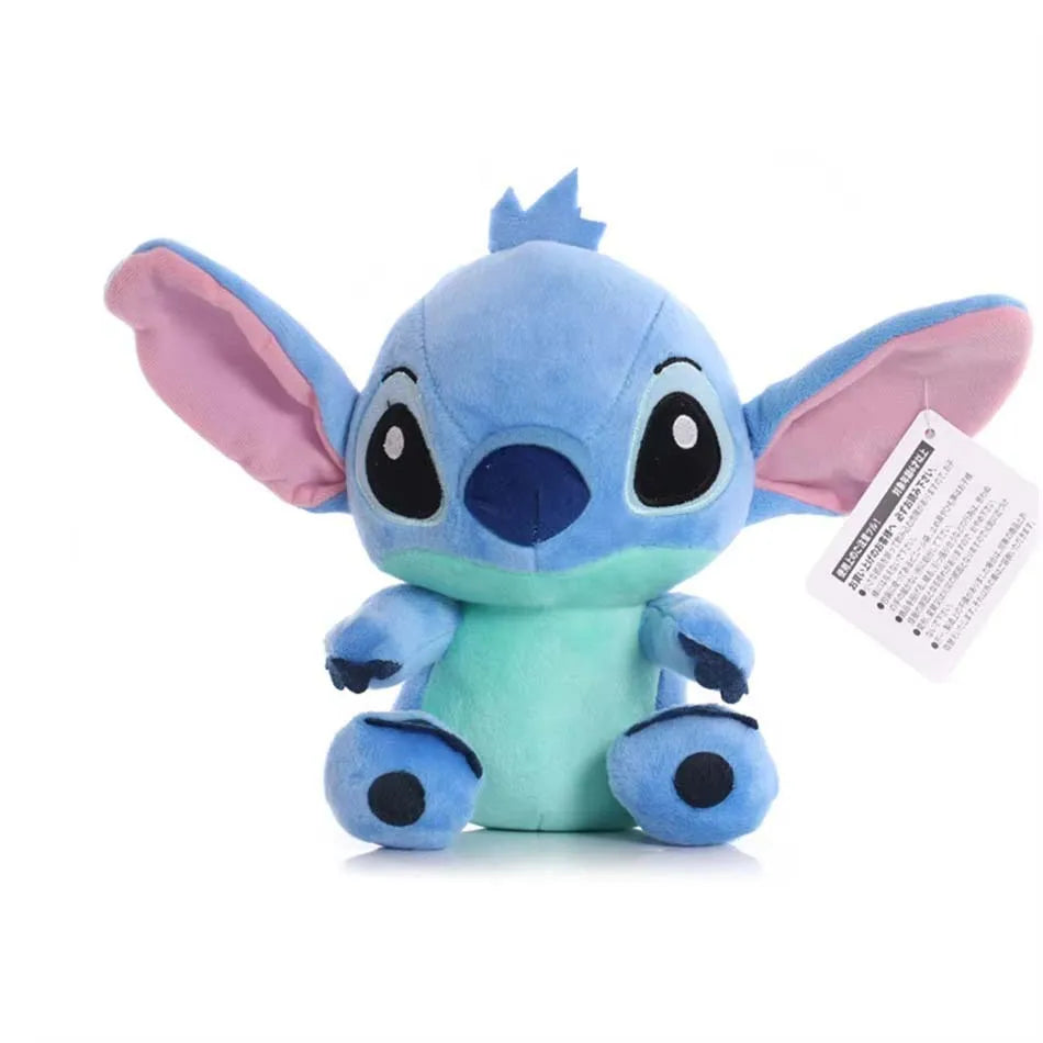 2028 New 12cm 20cm 25cm Stitch Stuffed Plush Models Cartoon Stuffed Plush Dolls Anime Plush Baby Toys Kawaii Kids Birthday Gifts