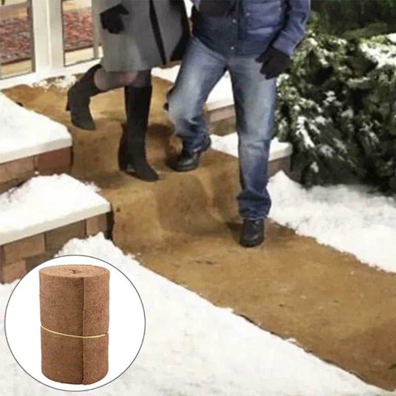 Plant Fiber Roll Natural Reptile Carpet Mat Reptile Bedding Supplies Insulation Flowerpot Basket Coconut Coir Liner Sheet Coco