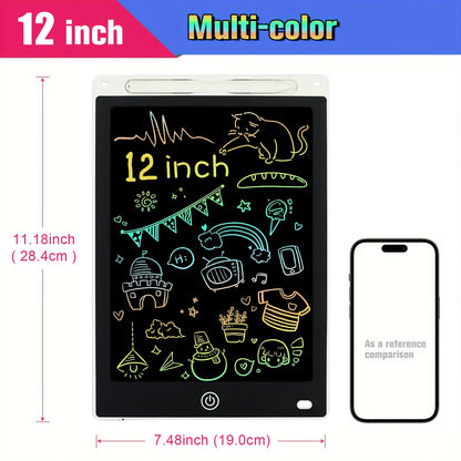 12 inch Tablets Electronic Handwriting Pad Writing Board Drawing Tablet LCD Screen Writing Tablet Digital Graphic Toys for child